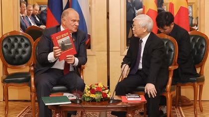 Lãnh đạo Đảng Cộng sản LB Nga: Tổng Bí thư Nguyễn Phú Trọng là một nhà yêu nước vĩ đại