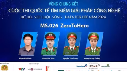 10 đội xuất sắc tham dự vòng chung kết cuộc thi quốc tế Dữ liệu với cuộc sống - Data for life 2024
