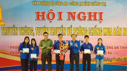Văn phòng Bộ Công an tổ chức tuyên truyền về phòng, chống mua bán người