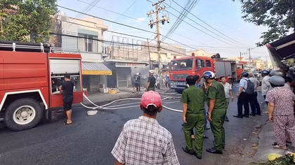 Hỏa hoạn thiêu rụi 2 căn nhà gần chợ Vĩnh Bảo