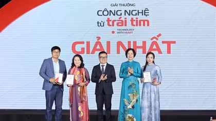 Trao Giải thưởng "Công nghệ từ trái tim"