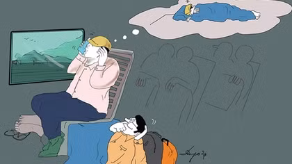 Nằm giường cứng