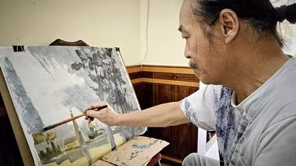 Họa sĩ Ngô Thành Nhân: Tranh sơn mài là cuộc đời tôi