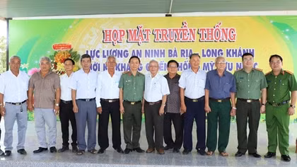 Những năm tháng hào hùng của lực lượng An ninh Bà Rịa - Long Khánh