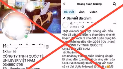 Người lao động cần cảnh giác với chiêu lừa đảo tuyển dụng qua mạng xã hội