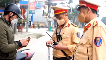 Quy định mới về dừng, kiểm soát phương tiện của CSGT