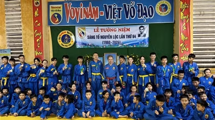 Cán bộ Công an tích cực truyền lửa đam mê môn võ Vovinam cho thế hệ trẻ ở Phú Yên