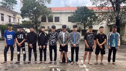 Tạm giữ 11 đối tượng liên quan đến vụ chém tử vong 2 thiếu niên