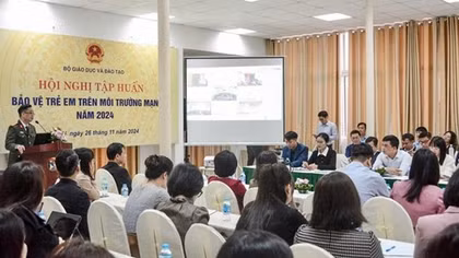 Chung tay bảo vệ trẻ em trước những rủi ro trên không gian mạng