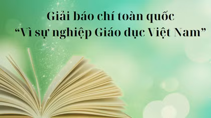 59 tác phẩm đoạt giải báo chí “Vì sự nghiệp giáo dục Việt Nam” năm 2024