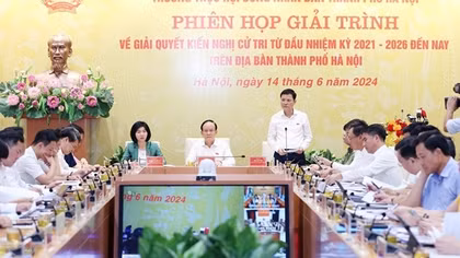 Hà Nội: Nhiều vấn đề người dân bức xúc cần được giải quyết dứt điểm