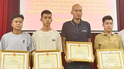 Thủ tướng gửi thư khen hành động dũng cảm cứu người trong đám cháy tại Hà Nội