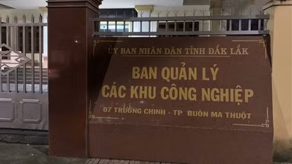 Trưởng Ban Quản lý các khu công nghiệp tỉnh Đắk Lắk bị khởi tố vì nhận hối lộ