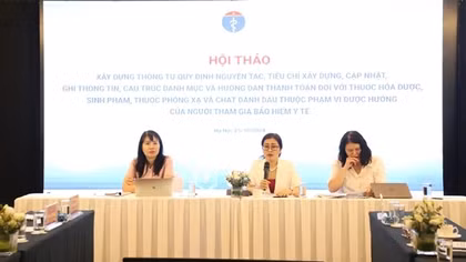 Đề xuất thanh toán bảo hiểm y tế đối với thuốc khám chữa bệnh từ xa