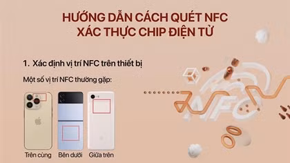 Trang web hướng dẫn quét NFC trong 1 phút