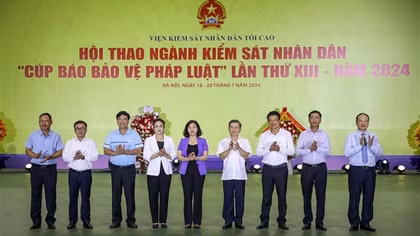700 vận động viên tranh tài tại Hội thao ngành Kiểm sát nhân dân lần thứ XIII