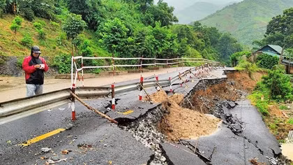 Tỉnh Thanh Hoá tập trung khắc phục hậu quả bão Yagi