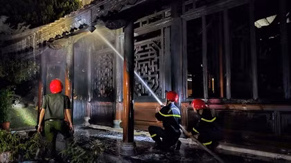 Sau vụ cháy chùa, xuất hiện nội dung kêu gọi “hùn phước” để sửa chữa
