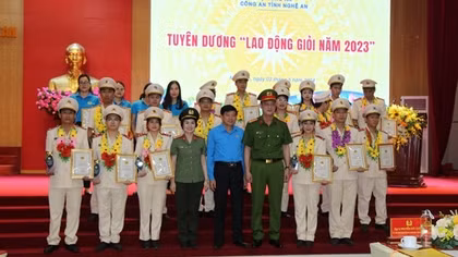 Công an Nghệ An phát động tháng hành động về an toàn vệ sinh lao động, tháng công nhân