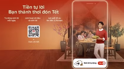 Vừa sinh lời tự động, vừa linh hoạt chi tiêu