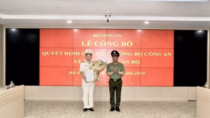 Trung tá Đào Anh Tới giữ chức vụ Phó Cục trưởng Cục Pháp chế và cải cách hành chính, tư pháp