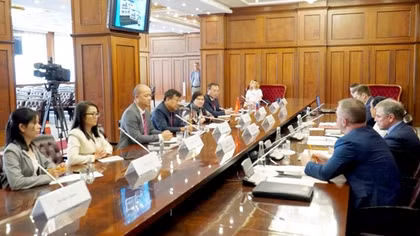 Đoàn Công tác Cục truyền thông Bộ Công an tới thăm và làm việc với Bộ Nội vụ Liên bang Nga