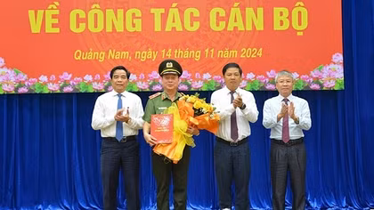 Giám đốc Công an tỉnh Quảng Nam nhận thêm chức vụ mới
