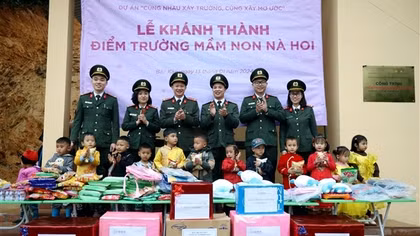 Góp gạch xây trường, vun đắp ước mơ cùng trẻ em vùng cao