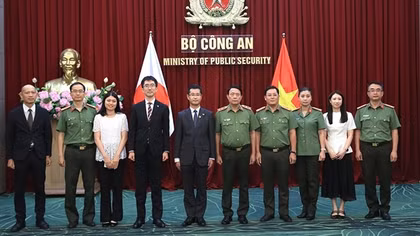 Thúc đẩy hợp tác giữa Bộ Công an Việt Nam với Cơ quan Cảnh sát quốc gia Nhật Bản