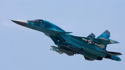 Tiêm kích bom Su-34 Nga rơi vì lỗi kĩ thuật