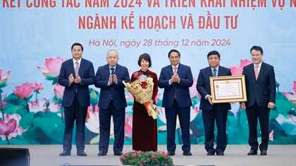 Thủ tướng Phạm Minh Chính: Ngành Kế hoạch và Đầu tư cần 5 "tiên phong" để bứt phá, về đích