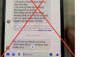 Khuyến cáo người lao động cảnh giác thông tin giả mạo đi làm việc ở Hàn Quốc