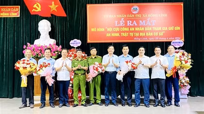 Nhân rộng mô hình “Hội cựu CAND tham gia giữ gìn ANTT tại cơ sở”