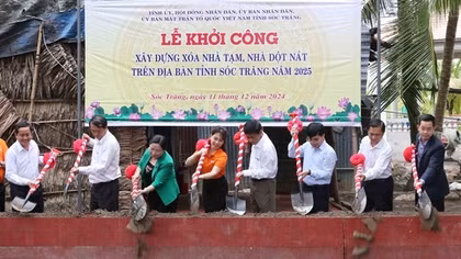 Sóc Trăng phấn đấu hoàn thành xóa nhà tạm, nhà dột nát trước 30/9/2025