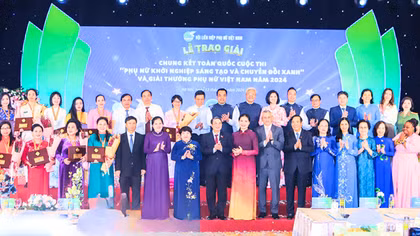 Tôn vinh phụ nữ Việt Nam trong lao động, nghiên cứu và sáng tạo