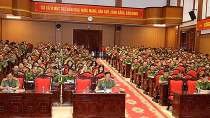 Công an tỉnh Ninh Bình triển khai thực hiện các luật