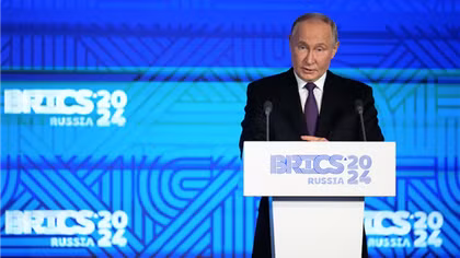 Tổng thống Vladimir Putin đề xuất thành lập sàn giao dịch ngũ cốc BRICS