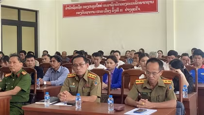 Tuyên truyền phòng, chống ma túy cho cộng đồng người Việt tại Lào