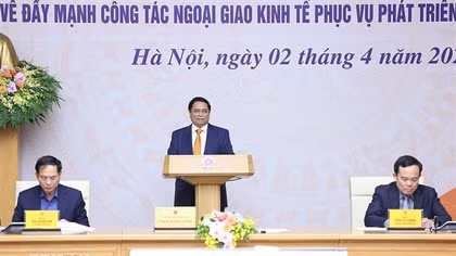 Thủ tướng chủ trì Hội nghị về đẩy mạnh công tác ngoại giao kinh tế