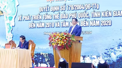 Từ “6 hơn” thực hiện “6 đẩy mạnh” để Phú Quốc phát triển nhanh và bền vững