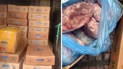 Chở hơn 2 tấn kê gà trôi nổi “tập kích” nhà hàng, quán nhậu