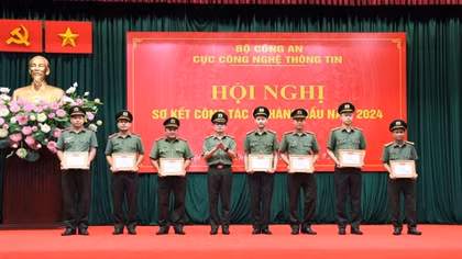 Công an các đơn vị, địa phương tổ chức hội nghị sơ kết công tác 6 tháng đầu năm 2024