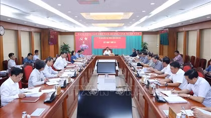 Đề nghị xem xét, thi hành kỷ luật nguyên Bí thư Tỉnh ủy Vĩnh Phúc Phạm Văn Vọng