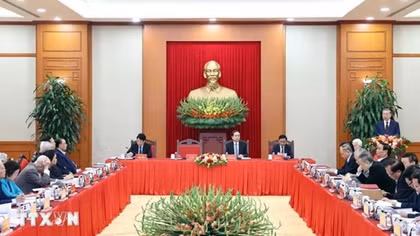 Nguyên lãnh đạo Đảng và Nhà nước góp ý kiến vào các dự thảo văn kiện của Đảng