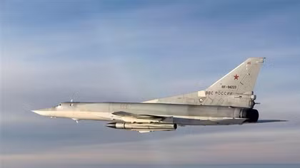 Oanh tạc cơ Tu-22M3 Nga bị rơi khi trở về sau trận chiến