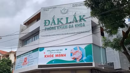 Phòng khám Đa khoa Đắk Lắk từng bị xử phạt hành chính