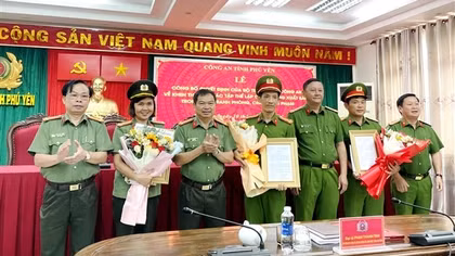 Bộ Công an khen thưởng 3 tập thể thuộc Công an tỉnh Phú Yên