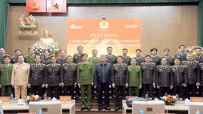 Phát động CBCS CAND sử dụng mạng viễn thông di động Gtel Mobile