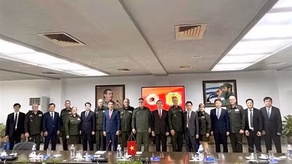 Bộ Công an Việt Nam và Bộ Nội vụ Cuba thắt chặt hợp tác