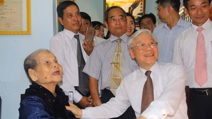 Tình cảm của Tổng Bí thư Nguyễn Phú Trọng với quê hương đất thép Quảng Trị